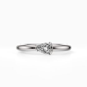 Fusion Drop Wedding Band Men