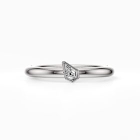 Wind Crush Wedding Band Men
