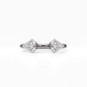 Wind Crush Wedding Band Woman