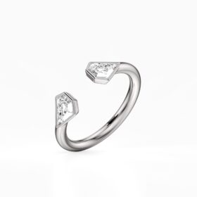 Wind Crush Wedding Band Woman